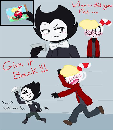 Bendy And Cuphead Give It Back By Tmntkeishay On Deviantart