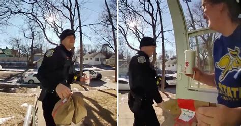 Video Shows Cop Delivering Arbys To Customer After Arresting Doordash