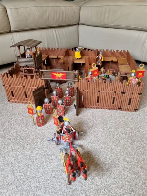 PLAYMOBIL GRAND FORT Romain Avec Légion Romaine et Beaucoup d