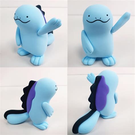 I Made Quagsire Clayart Clay Crafts Pokemon Art Pokemon