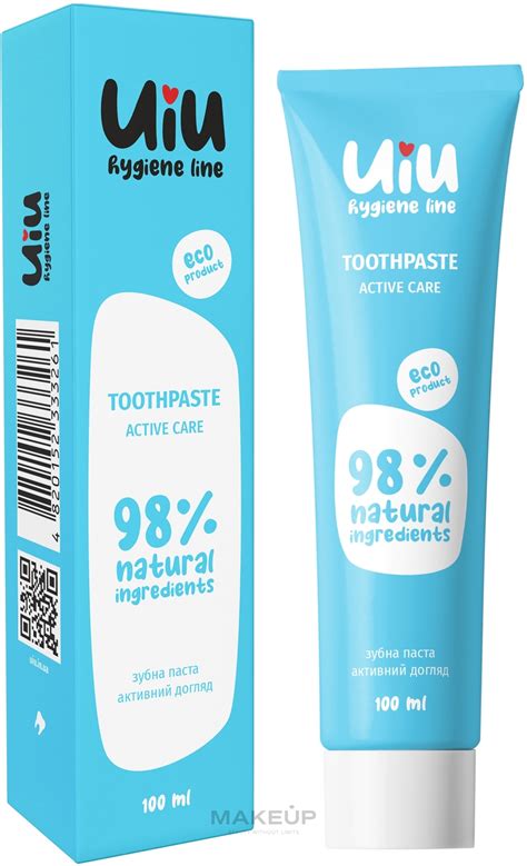 Зубная паста гигиеническая "Активный уход" - Uiu Active Care Tothpaste ...