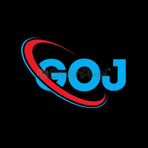 Goj Logo Goj Letter Goj Letter Logo Design Initials Goj Stock