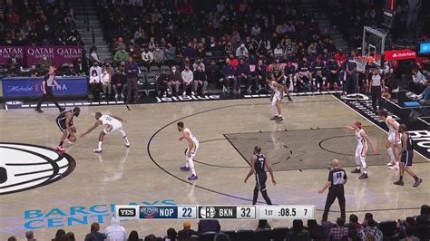 Last Second Field Goal Pelicans Nets Nba Official