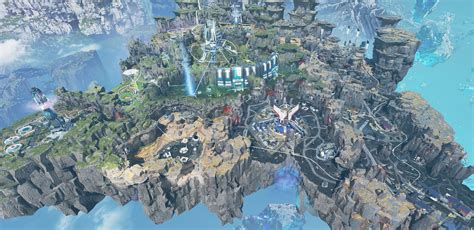 Apex Legends Broken Moon Map Zip Rails Pois More