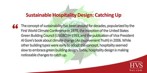 Hvs Sustainable Hospitality Design Catching Up