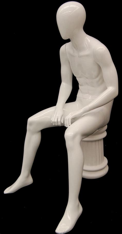 Casual Male Sitting Mannequin Sitting Mannequin Male Mannequins