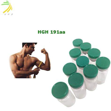 Bodybuilding Hgh 191aa Peptide Real Somatropin White Powder