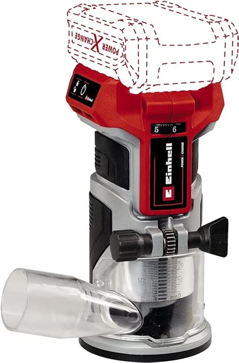 Einhell Professional Affleureuse Saprofessionelle TP ET 18 Li BL Solo