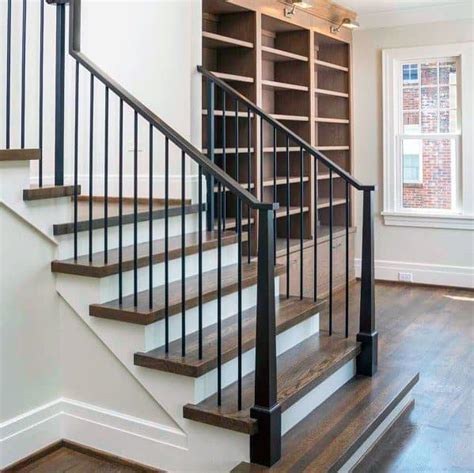 Top 70 Best Stair Railing Ideas Indoor Staircase Designs