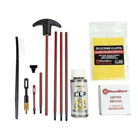 Kleen Bore Saf Classic Universal Kit With Saf T Clad Coated Rods