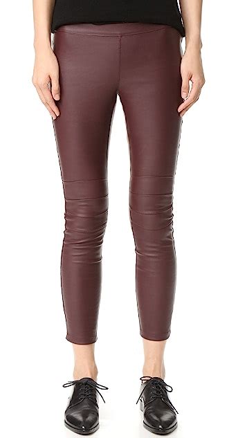 David Lerner Moto Legging With Back Zip Shopbop