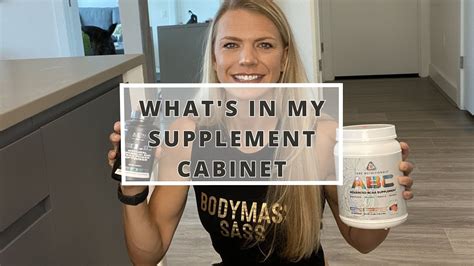 WHAT S IN MY SUPPLEMENT CABINET A Look Into A Gym Owner NPC Bikini