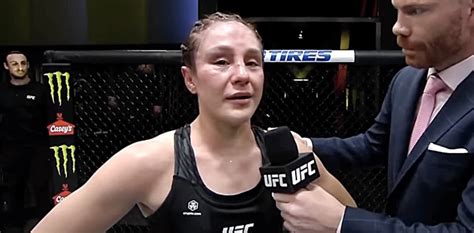 Alexa Grasso UFC Vegas 62 Octagon Interview - MMAWeekly.com | UFC and MMA News, Results, Rumors ...