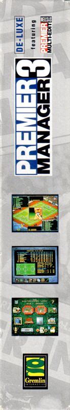 Premier Manager 3 De Luxe Cover Or Packaging Material Mobygames