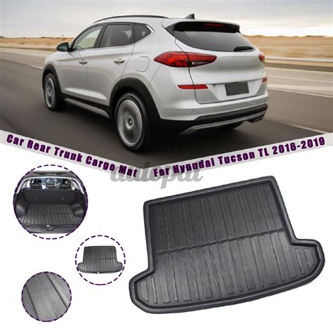 Cargo Boot Liner Tray For Hyundai Tucson TL 2015 2016 2017 2018 2019 ...