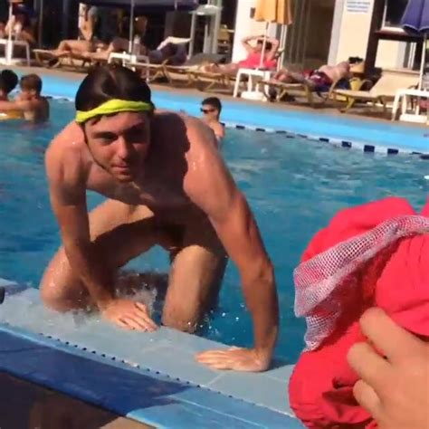 Naked At Hotel Pool ThisVid