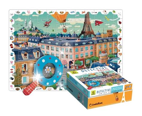 Detective Puzzle Ville 108 Pièces Jeux Du Kdor