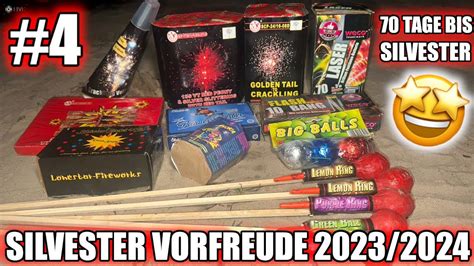 SILVESTER VORFREUDE 2023 2024 4 Noch 70 Tage Bis Silvester Raketen