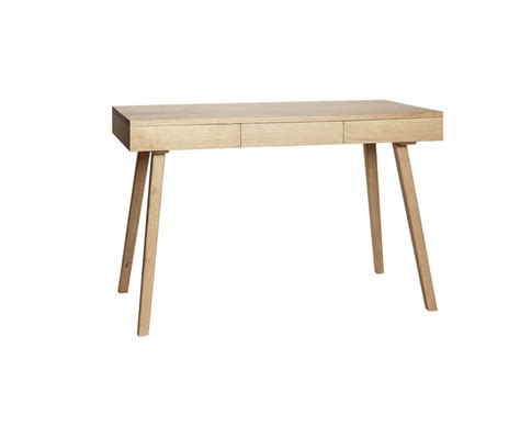 Oak desk table with drawers "Tripple" - minimalist-store.com