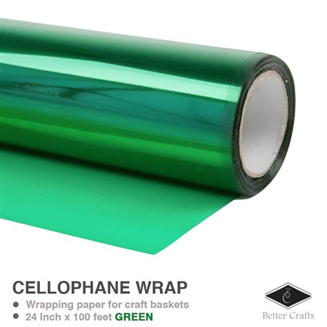 Cellophane Wrap Inch X Ft Mylar Sheet Cellophane Roll Great