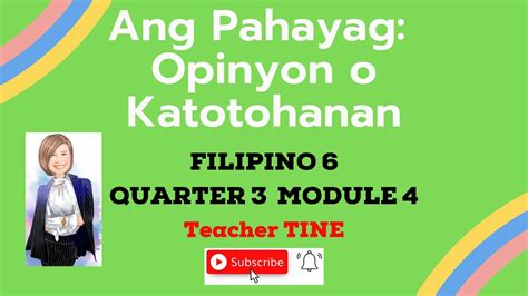 Panlapi At Salitang Ugat Opinyon O Katotohanan Filipino Lesson