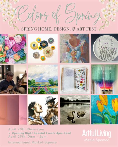 Dont Miss Colors Of Spring Home Design And Art Fest At Ims Artful