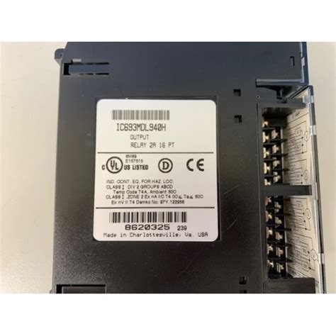 GE FANUC IC693MDL940H PLC Output Module