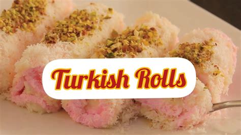 Turkish Rolls Minute Dessert Recipe Quick Easy Turkish Rolls