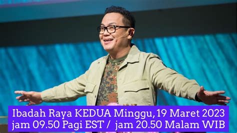 PS LUKAS KUSUMA Ibadah Raya KEDUA Minggu 19 Maret 2023 Jam 09 50