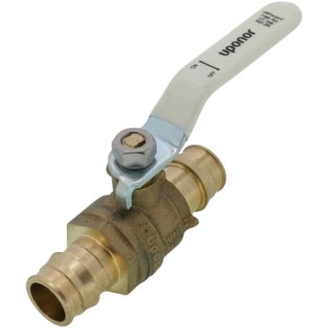 Lfr4817575 Uponor Wirsbo Lfr4817575 3 4 Propex Full Port Brass Ball Valve Lead Free