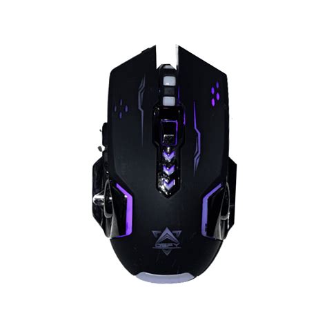 DSFY X9 BLACK RGB GAMING MOUSE OPTICAL USB WIRED MICE