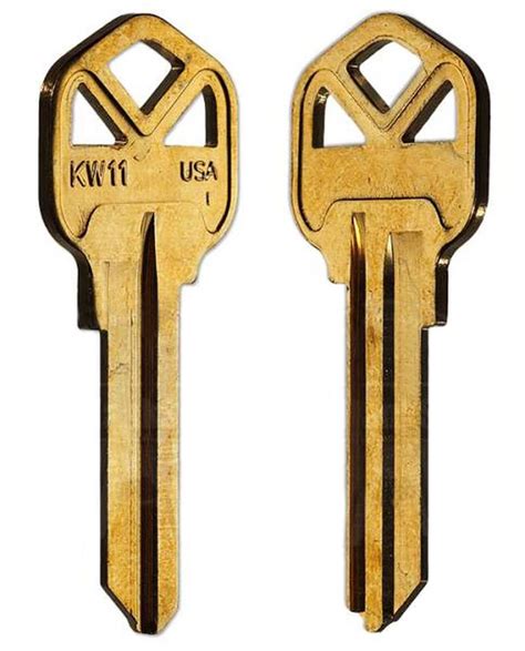 Kwikset & Titan Keys | KW11-BR, A1176KT | Ilco Keys Blanks