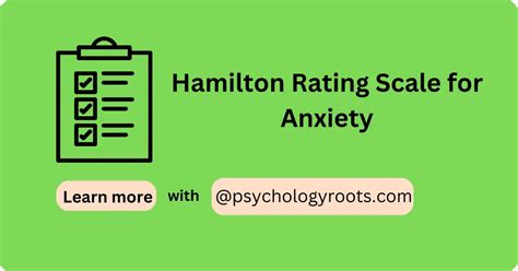 Hamilton Rating Scale For Anxiety Psychology Roots