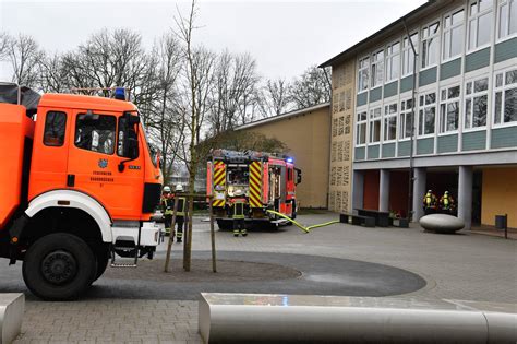 Saarbrücken Feuerwehreinsatz an Gemeinschaftsschule Ludwigspark