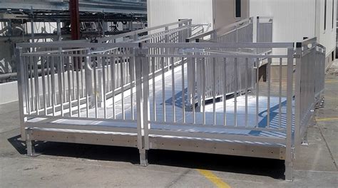 Ada Certified Switchback Ramp Upside Innovations Installation