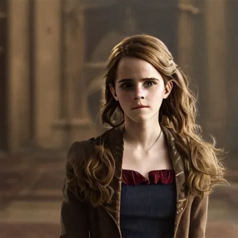 Photograph Emma Watson As Hermione Granger Stable Diffusion