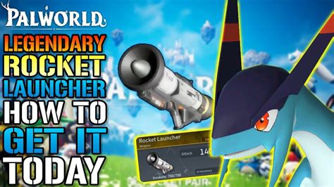 Palworld Easy Legendary Rocket Launcher Drop How To Get It Today