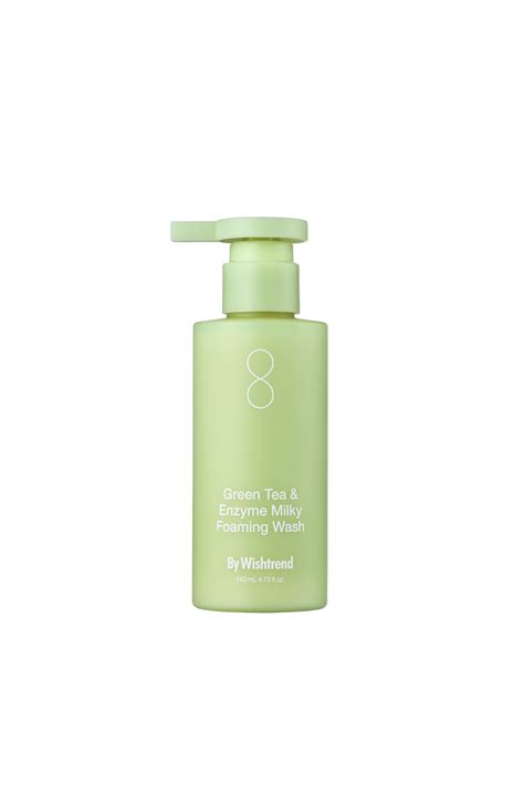 By Wishtrend Green Tea Enzyme Milky Foaming Wash Kream