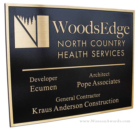 Custom Cast Metal Plaques Of Bronze Aluminum And Brass