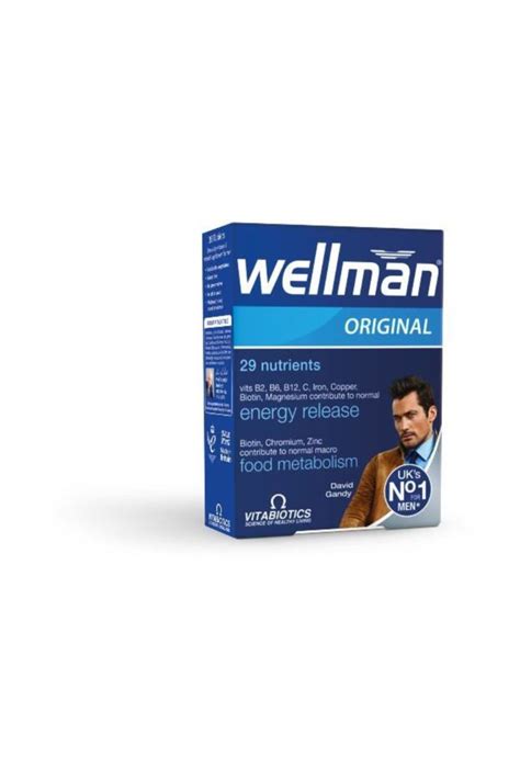 Vitabiotics Wellman Original 30 Tablet Farma Ucuz