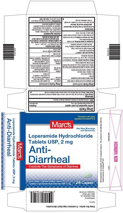 NDC 68998 123 Loperamide Hydrochloride Tablet Oral Label Information