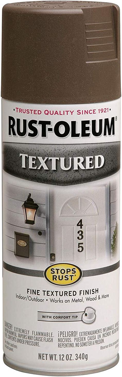 Rust Oleum Textured Spray Paint Oz Bronze Walmart