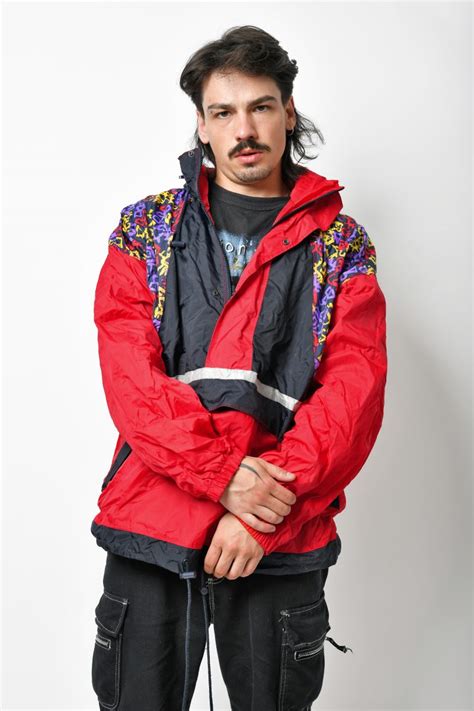 Windbreaker Retro Jacket Vintage Clothes Online For Men