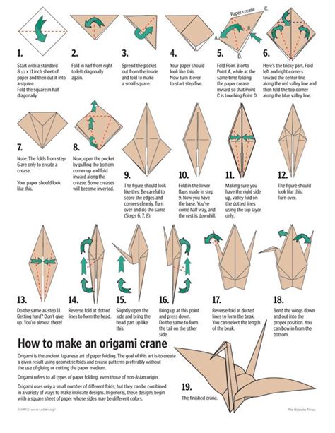 Cara Buat Burung Dari Origami Homecare