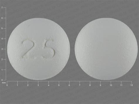 Pill Finder: 25 White Round - Medicine.com