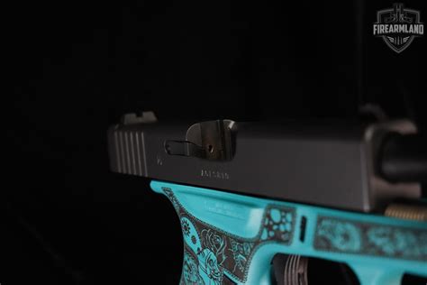 Glock 43 Glocks And Roses Tiffany Blue 9mm 341 43 G43 2 Mags And Orig