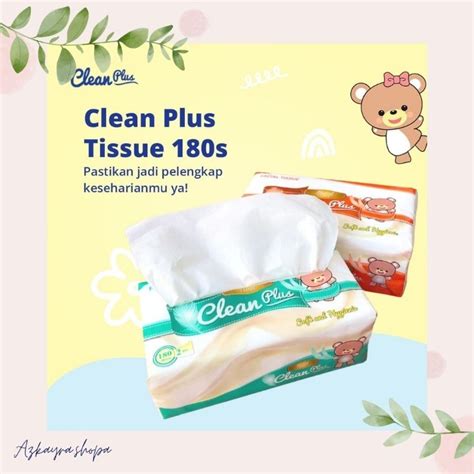 Jual Clean Plus Softpack S Facial Tissue Tisu Wajah Tisu