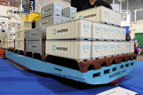 Photo: Giant Lego Maersk Container Ship IMG 9260