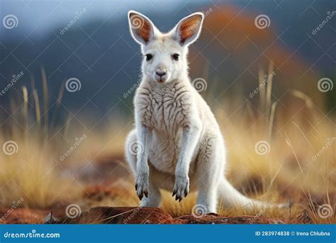 Albino Wallaby Stock Illustrations 4 Albino Wallaby Stock