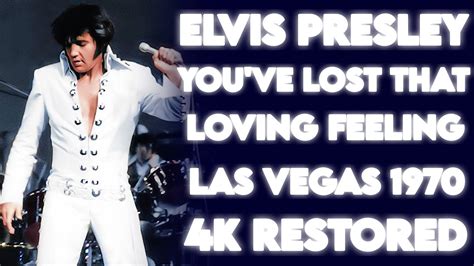 Elvis Presley You Ve Lost That Loving Feeling Las Vegas Ttwii